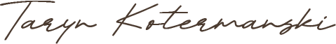 Taryn signature graphic